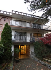 2nd Floor 1 Bedroom Unfurnished Apartment For Rent in East Vancouver at Villa Verde. 201 - 1611 East 3rd Avenue, Vancouver, BC, Canada.