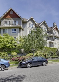 Ground Level Unfurnished 1 Bedroom Apartment Rental in Richmond at Trellaine. 52 - 9339 Alberta Road, Richmond, BC, Canada.