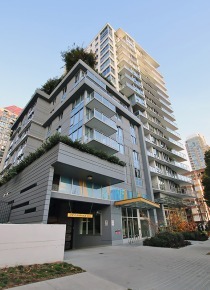 Modern in The West End Furnished 1 Bed 1 Bath Apartment For Rent at 1201-1009 Harwood St Vancouver. 1201 - 1009 Harwood Street, Vancouver, BC, Canada.