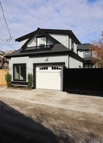 Brand New 1 Bedroom Laneway House Rental in Marpole in South Vancouver. 8037 Montcalm Street, Vancouver, BC, Canada.