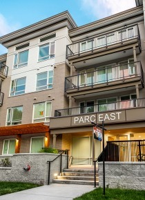 Brand New 1 Bedroom Apartment Rental at Parc East in Central Port Coquitlam. 207 - 2382 Atkins Avenue, Port Coquitlam, BC, Canada.
