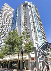 City View Unfurnished 1 Bedroom Apartment Rental at The Discovery in Yaletown. 1509 - 1500 Howe Street, Vancouver, BC, Canada.