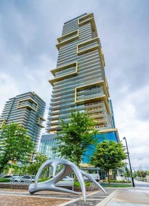 Gold House in Metrotown Unfurnished 1 Bed 1 Bath Apartment For Rent at 1907-6383 McKay Ave Burnaby. 1907 - 6383 McKay Avenue,  Burnaby, BC, Canada.