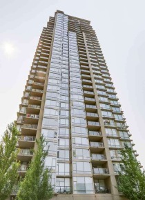 26th Floor City View Unfurnished 1 Bedroom Apartment Rental at Levo in Central Coquitlam. 2604 - 2980 Atlantic Avenue, Coquitlam, BC, Canada.