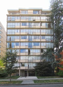 Bayside Towers in West End Unfurnished 1 Bed 1 Bath Apartment For Rent at 804-1846 Nelson St Vancouver. 804 - 1846 Nelson Street, Vancouver, BC, Canada.
