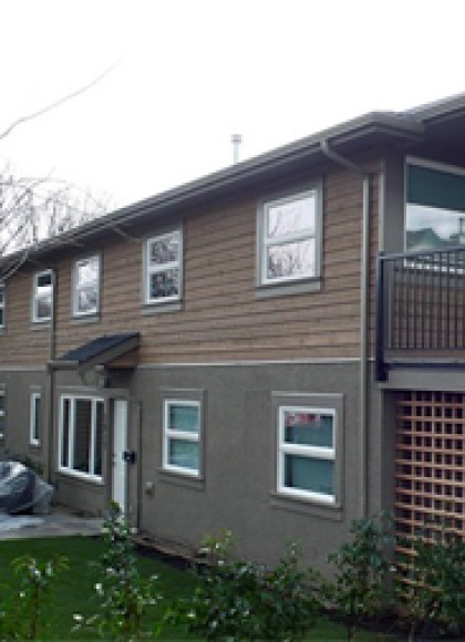 Commercial Drive Unfurnished 2 Bed 1 Bath Fourplex For Rent at 2821 Semlin Drive Vancouver. 2821 Semlin Drive, Vancouver, BC, Canada.