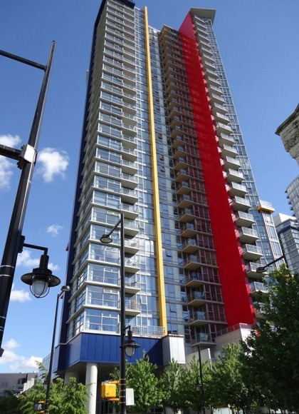 Spectrum in Downtown Unfurnished 1 Bed 1 Bath Apartment For Rent at 3102-111 West Georgia St Vancouver. 3102 - 111 West Georgia Street, Vancouver, BC, Canada.