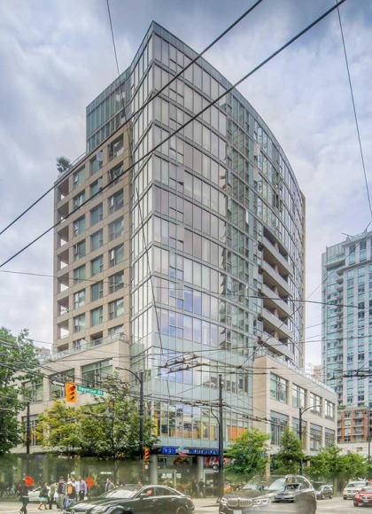 L’aria in Downtown Furnished 1 Bed 1 Bath Apartment For Rent at 509-822 Seymour St Vancouver. 509 - 822 Seymour Street, Vancouver, BC, Canada.