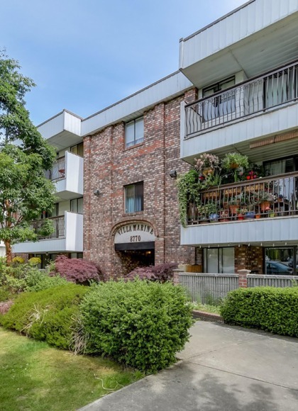 Villa Marine in Marpole Unfurnished 2 Bed 2 Bath Apartment For Rent at 101-8770 Laurel St Vancouver. 101 - 8770 Laurel Street, Vancouver, BC, Canada.