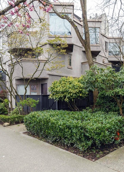 Laurel Court in Fairview Unfurnished 1 Bed 1 Bath Townhouse For Rent at 37-870 West 7th Ave Vancouver. 37 - 870 West 7th Avenue, Vancouver, BC, Canada.
