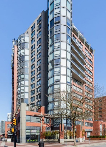 Concordia I in Yaletown Unfurnished 2 Bed 2 Bath Apartment For Rent at 3D-199 Drake St Vancouver. 3D - 199 Drake Street, Vancouver, BC, Canada.