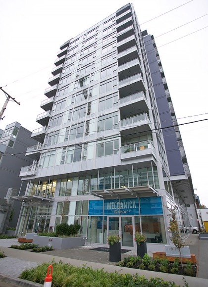 Meccanica in Southeast False Creek Unfurnished 1 Bed 1 Bath Apartment For Rent at 1002-108 East 1st Ave Vancouver. 1002 - 108 East 1st Avenue, Vancouver, BC, Canada.
