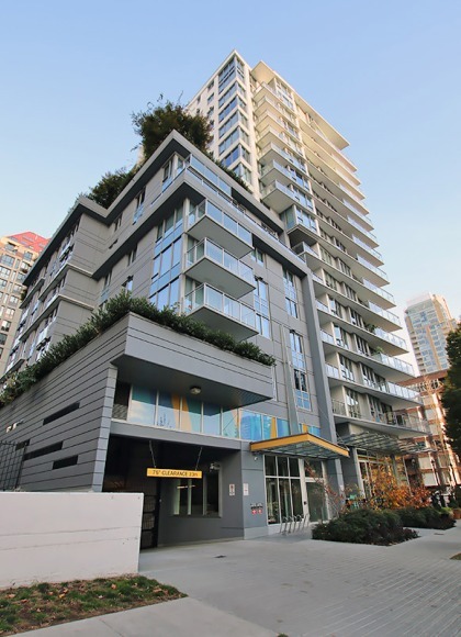 Modern in The West End Furnished 1 Bed 1 Bath Apartment For Rent at 505-1009 Harwood St Vancouver. 505 - 1009 Harwood Street, Vancouver, BC, Canada.