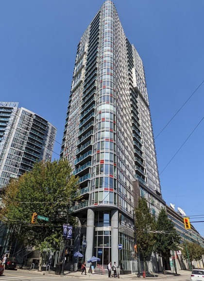 TV Towers in Downtown Unfurnished 1 Bed 1 Bath Apartment For Rent at 905-233 Robson St Vancouver. 905 - 233 Robson Street, Vancouver, BC, Canada.