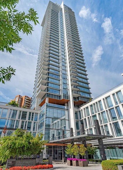 Modello in Metrotown Unfurnished 3 Bed 2 Bath Apartment For Rent at 2506-4360 Beresford St Burnaby. 2506 - 4360 Beresford Street, Burnaby, BC, Canada.