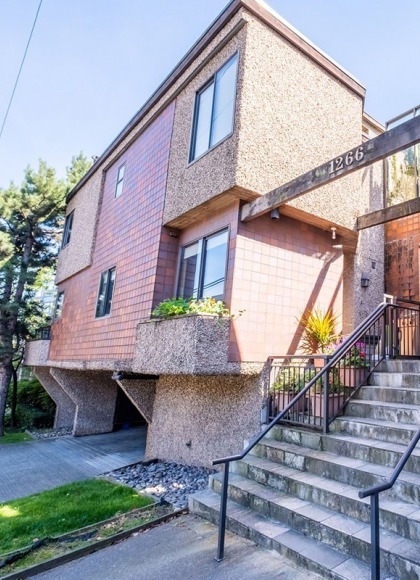 Camden Court in Fairview Unfurnished 2 Bed 1.5 Bath Townhouse For Rent at 3-1266 West 6th Ave Vancouver. 3 - 1266 West 6th Avenue, Vancouver, BC, Canada.