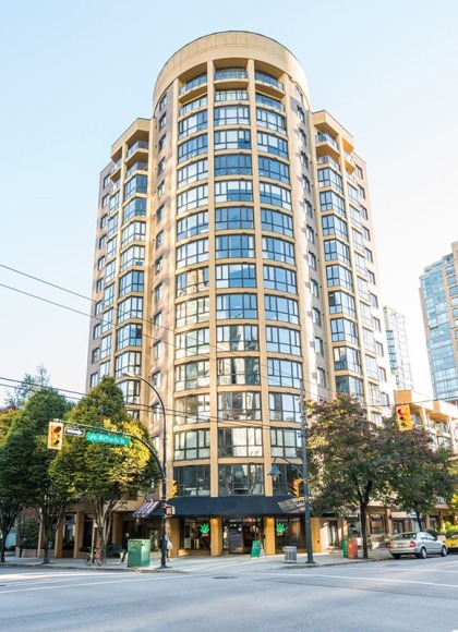 Robinson Tower in Yaletown Unfurnished 1 Bed 1 Bath Apartment For Rent at 205-488 Helmcken St Vancouver. 205 - 488 Helmcken Street, Vancouver, BC, Canada.