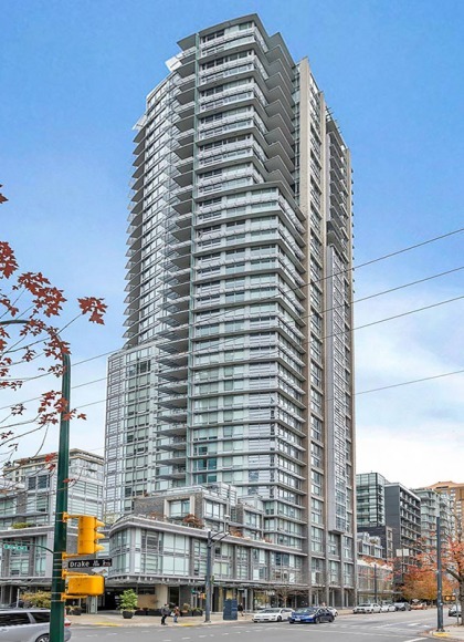 Tate Downtown in Downtown Unfurnished 2 Bed 1 Bath Apartment For Rent at 1904-1283 Howe St Vancouver. 1904 - 1283 Howe Street, Vancouver, BC, Canada.