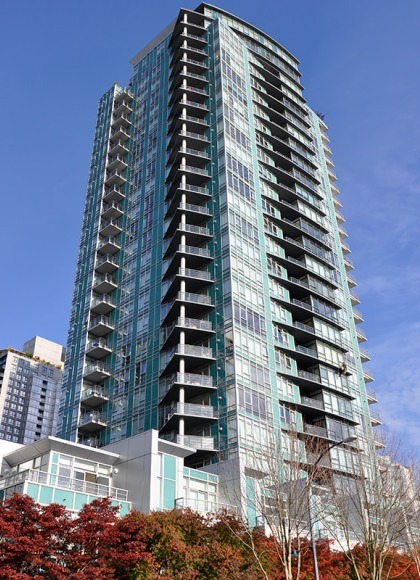 Waterford in Yaletown Unfurnished 2 Bed 2 Bath Apartment For Rent at 1102-1483 Homer St Vancouver. 1102-1483 Homer Street, Vancouver, BC, Canada.