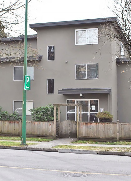 3962 Pender Street in Burnaby Heights / Multi-family Residential Building. 3962 Pender Street, Burnaby, BC, Canada.