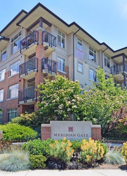 Meridian Gate in West Cambie Unfurnished 2 Bed 2 Bath Apartment For Rent at 321-9288 Odlin Rd Richmond. 321 - 9288 Odlin Road, Richmond, BC, Canada.