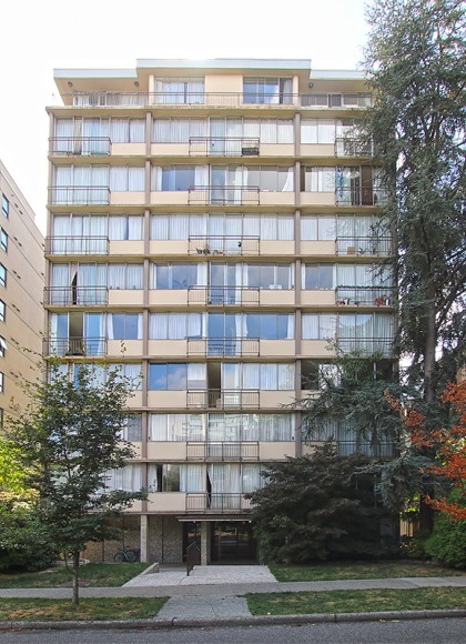 Bayside Towers in The West End Unfurnished 1 Bed 1 Bath Apartment For Rent at 804-1846 Nelson St Vancouver. 804 - 1846 Nelson Street, Vancouver, BC, Canada.