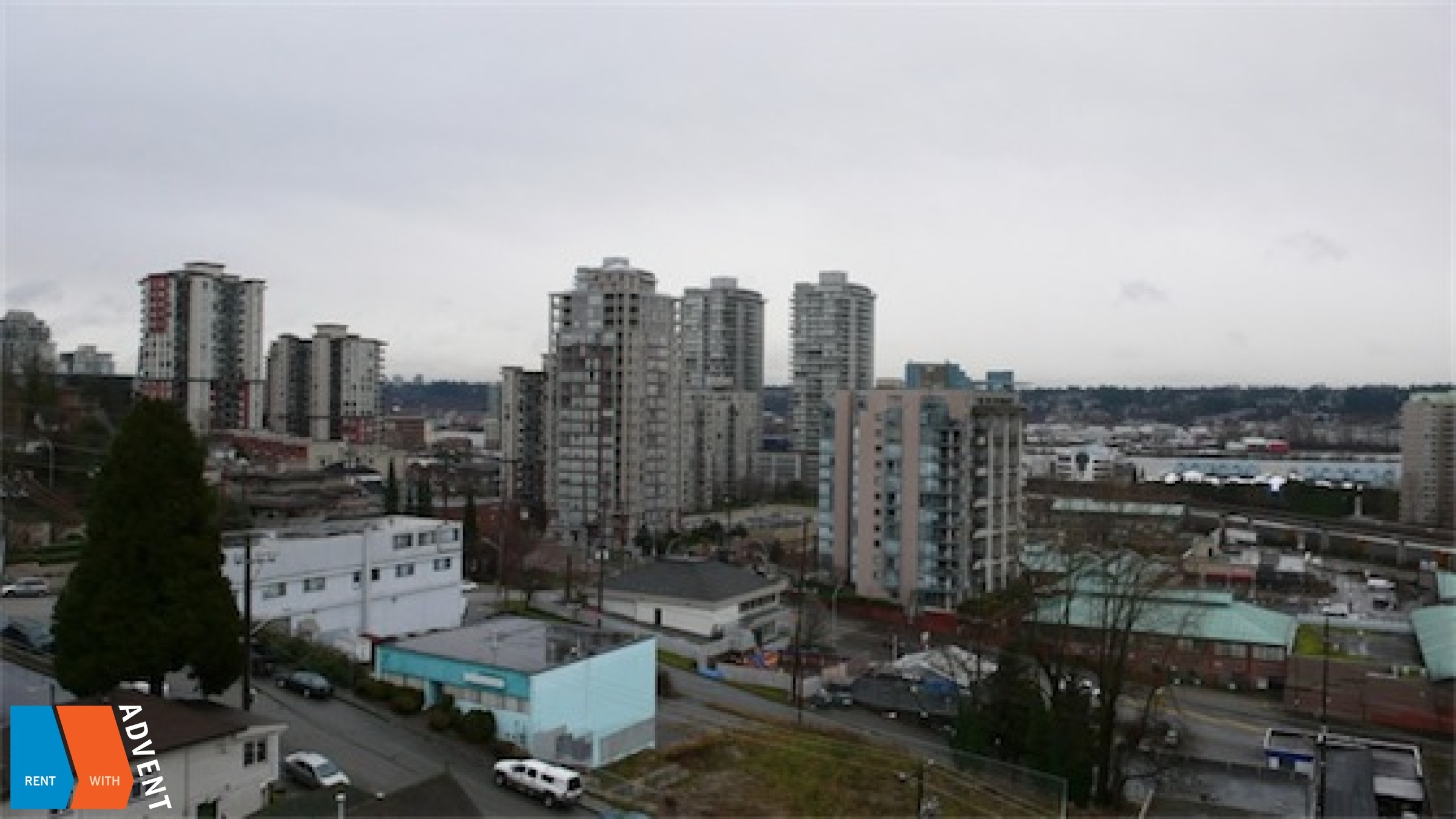 Amara Terrace 1 Bedroom Apartment For Rent in Uptown New Westminster. 806 - 1026 Queens Avenue, New Westminster, BC, Canada.