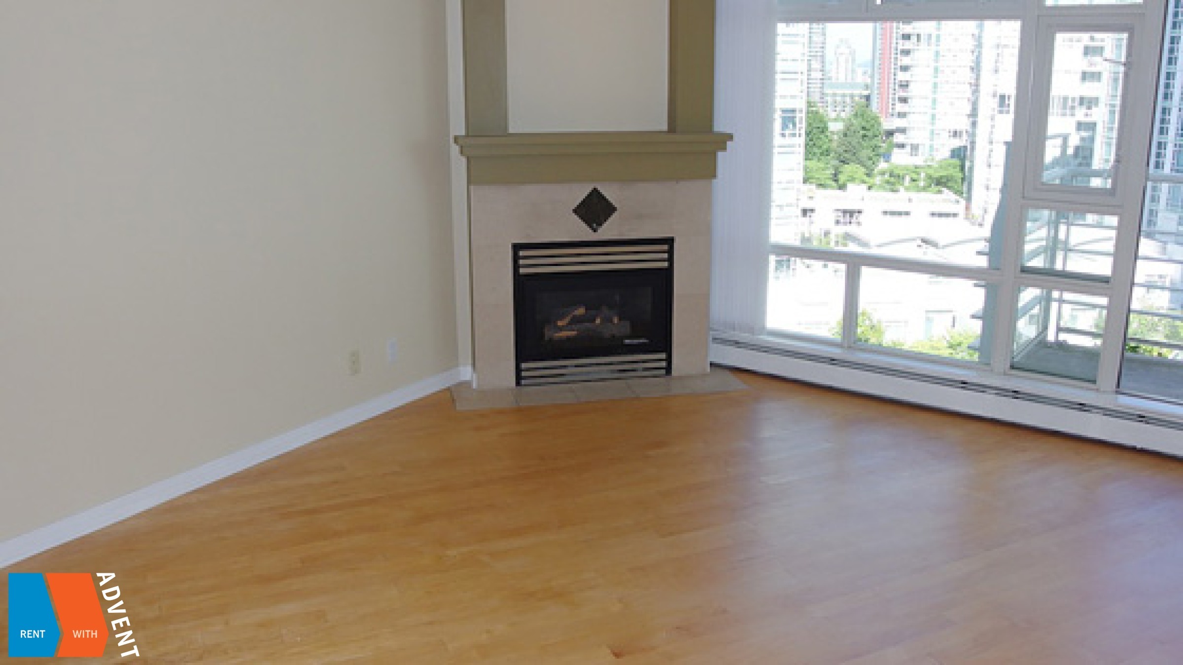 Aquarius lll Luxury 2 Bedroom Unfurnished Apartment For Rent in Yaletown. 1006 - 189 Davie Street, Vancouver, BC, Canada.
