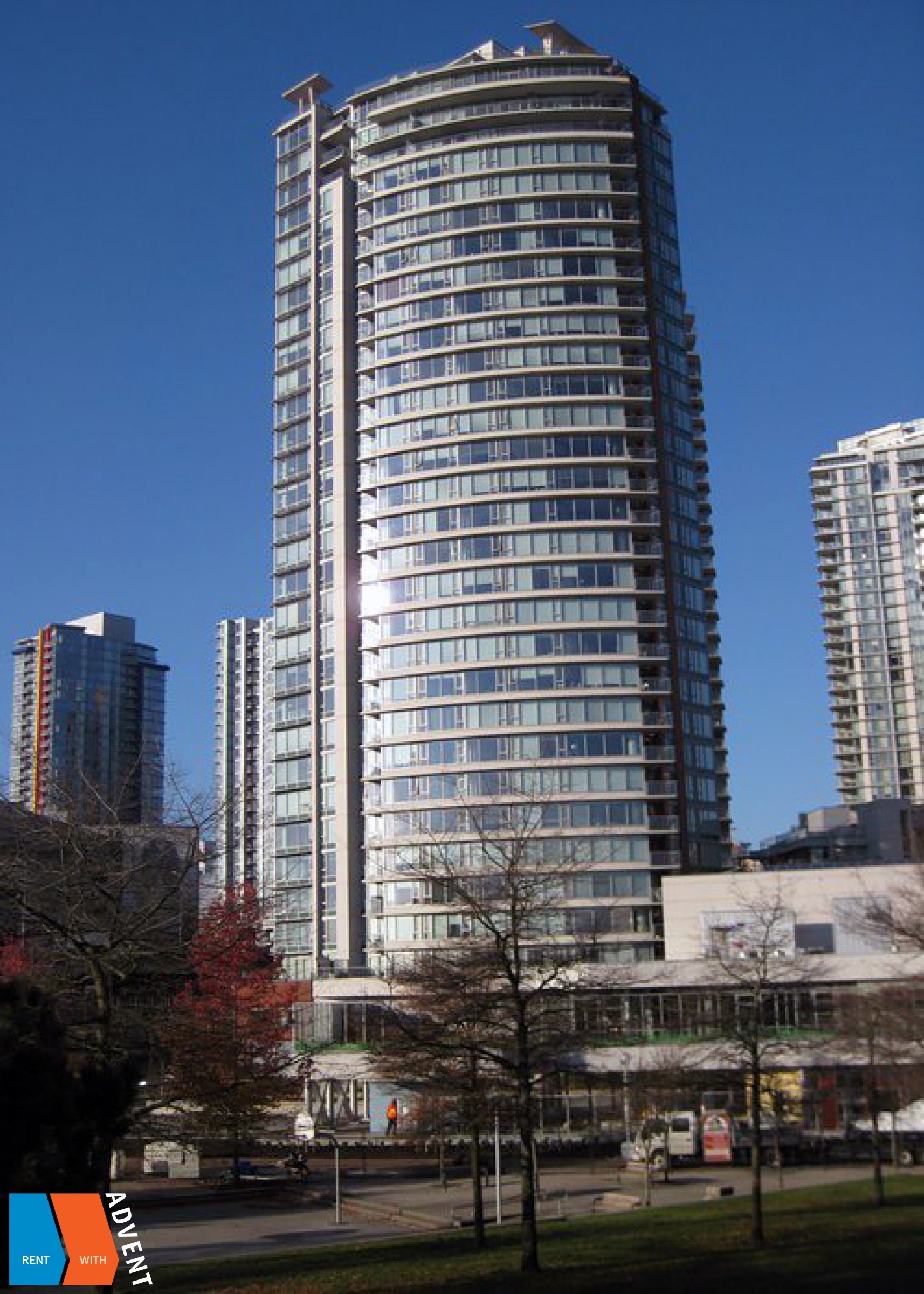 5th Floor Unfurnished 1 Bedroom & Flex Apartment For Rent at Firenze in Downtown Vancouver. 503 - 688 Abbott Street, Vancouver, BC, Canada.