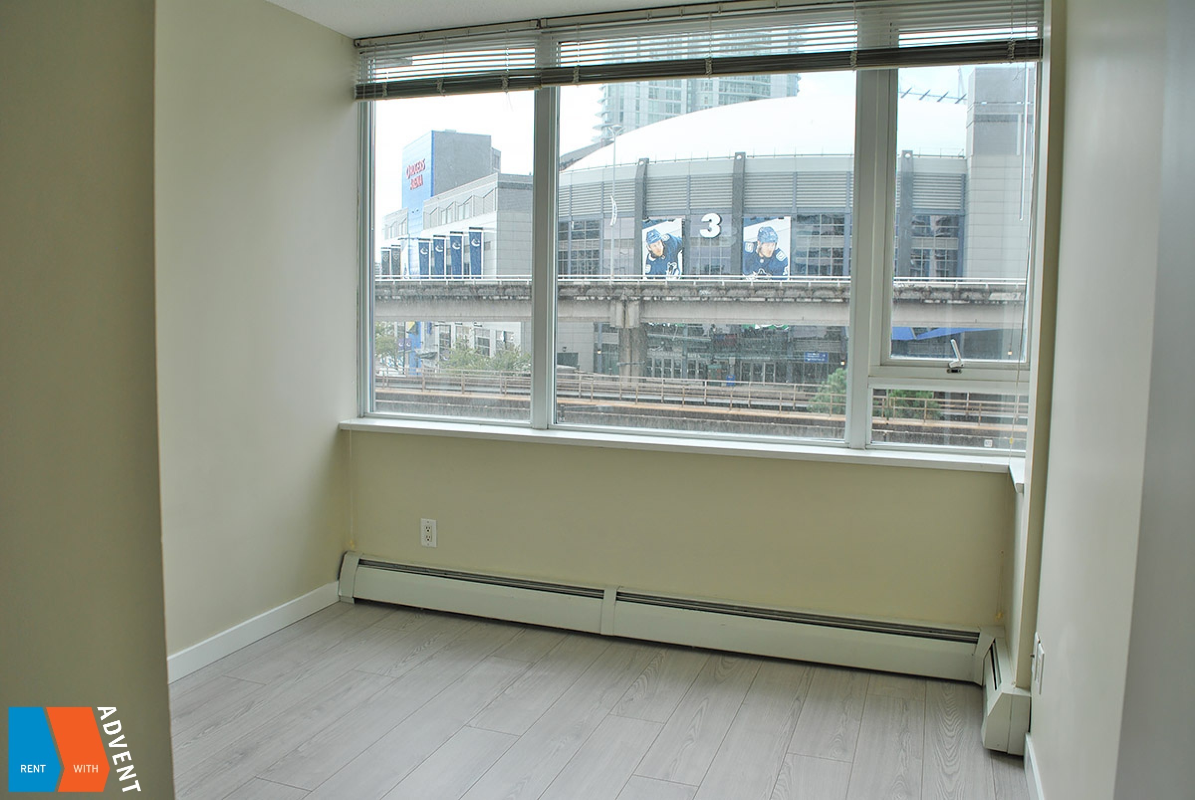 5th Floor Unfurnished 1 Bedroom & Flex Apartment For Rent at Firenze in Downtown Vancouver. 503 - 688 Abbott Street, Vancouver, BC, Canada.