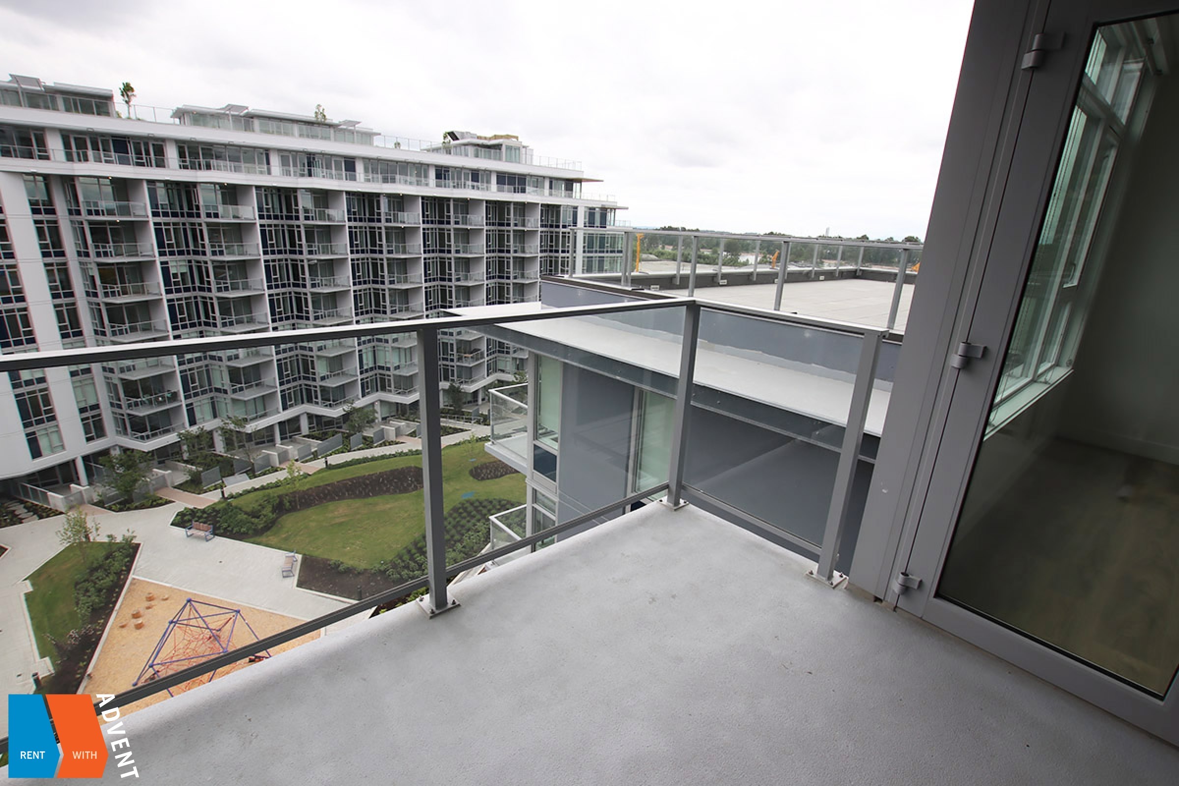 Brand New 10th Floor Unfurnished 1 Bedroom Apartment Rental at 1 Town Centre in East Vancouver. 1003 - 8538 River District Crossing, Vancouver, BC, Canada.