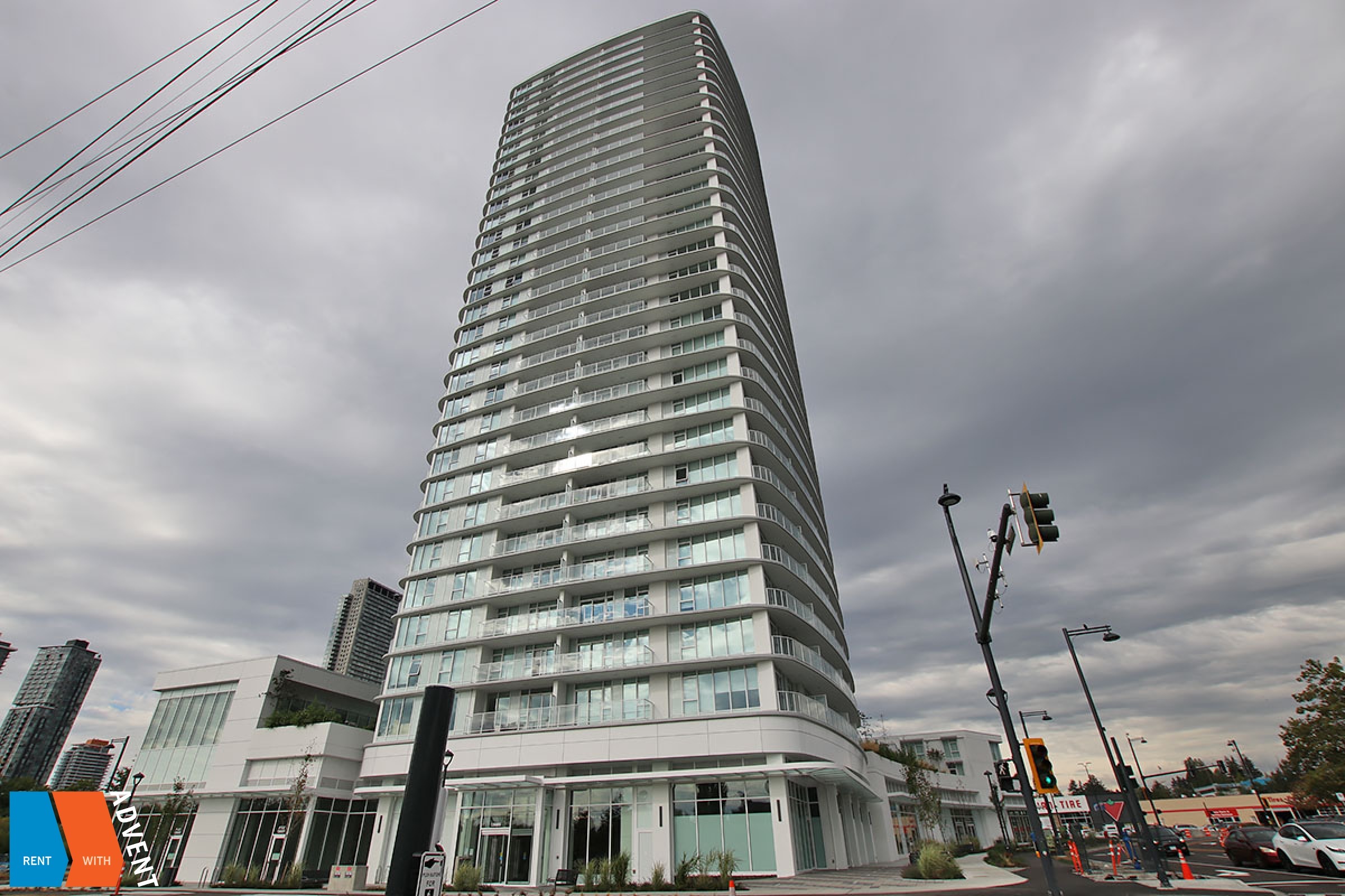 Brand New 11th Floor 1 Bedroom Apartment Rental at Georgetown in Whalley, Surrey. 1101 - 13685 102 Avenue, Surrey, BC, Canada.