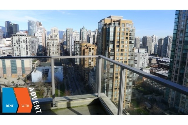 Eden Luxury 2 Bedroom Unfurnished Apartment Rental in Yaletown. 2102 - 1225 Richards Street, Vancouver, BC, Canada.