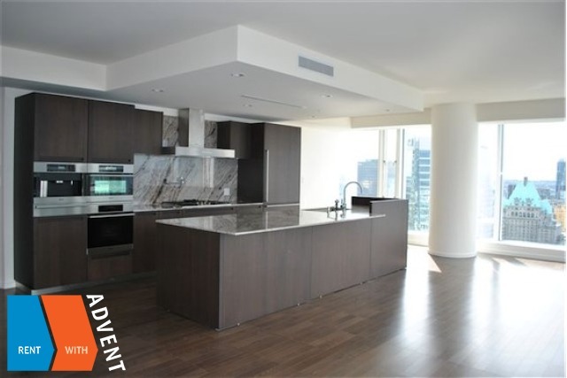 Fairmont Pacific Rim Estates in Coal Harbour Unfurnished 2 Bed 2.5 Bath Apartment For Rent at 4405-1011 West Cordova St Vancouver. 4405 - 1011 West Cordova Street, Vancouver, BC, Canada.