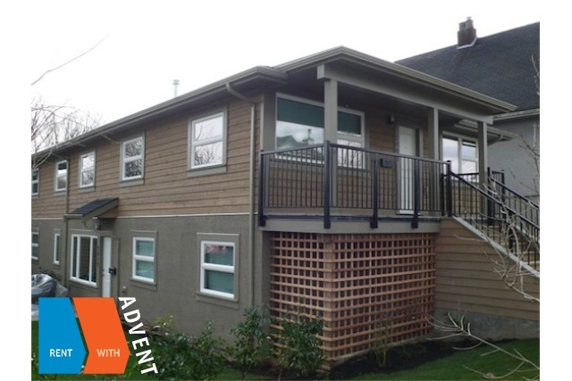 Commercial Drive Unfurnished 3 Bed 1 Bath Fourplex For Rent at 2819 Semlin Drive Vancouver. 2819 Semlin Drive, Vancouver, BC, Canada.