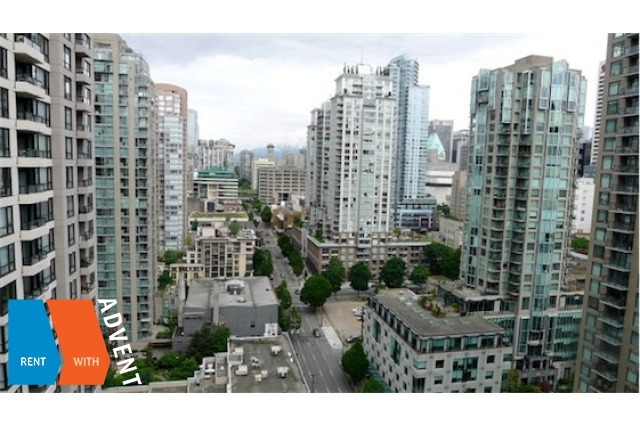 Yaletown Park Unfurnished Studio For Rent in Yaletown Vancouver. 2408 - 909 Mainland Street, Vancouver, BC, Canada.