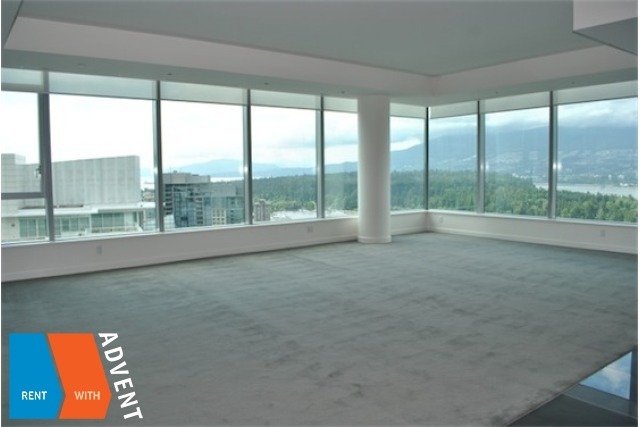 Three Harbour Green in Coal Harbour Unfurnished 3 Bed 3.5 Bath Apartment For Rent at 3001-277 Thurlow St Vancouver. 3001 - 277 Thurlow Street, Vancouver, BC, Canada.