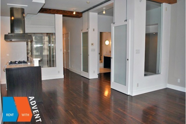 Alda 6th Floor Unfurnished 2 Bedroom Luxury Apartment For Rent in Yaletown, Vancouver. 605 - 1275 Hamilton Street, Vancouver, BC, Canada.