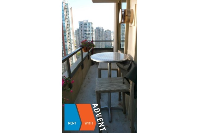 Mondrian in Downtown Unfurnished 1 Bed 1 Bath Apartment For Rent at 2105-989 Richards St Vancouver. 2105 - 989 Richards Street, Vancouver, BC, Canada.