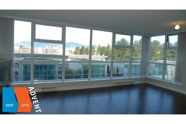 4th Floor Mountain View 2 Bedroom Unfurnished Apartment Rental at Creekside in Vancouver. 401 - 125 Milross Avenue, Vancouver, BC, Canada.