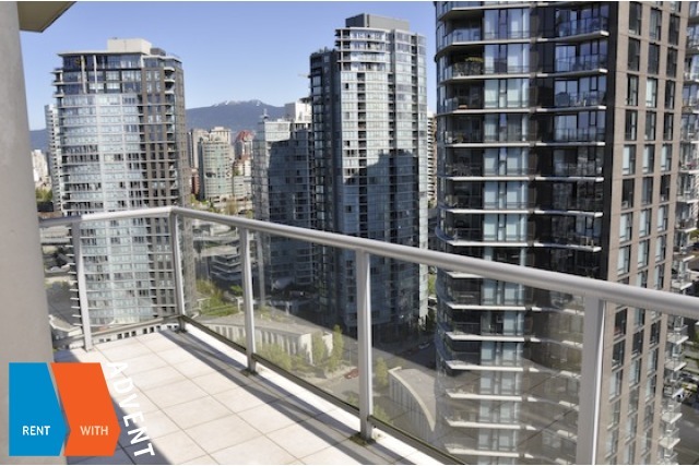 Kings Landing in Yaletown Unfurnished 2 Bed 2 Bath Apartment For Rent at 2703-428 Beach Crescent Vancouver. 2703 - 428 Beach Crescent, Vancouver, BC, Canada.