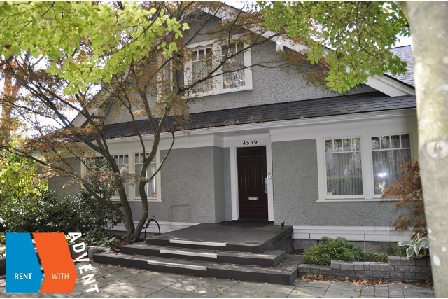 Shaughnessy Unfurnished 4 Bed 3.5 Bath House For Rent at 4539 Angus Drive Vancouver. 4539 Angus Drive, Vancouver, BC, Canada.