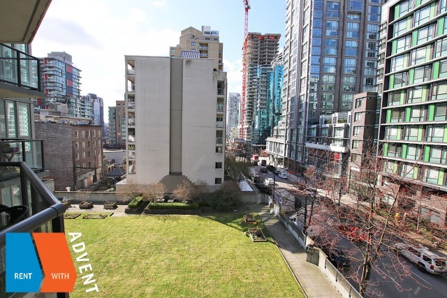 Fully Furnished 5th Floor 1 Bedroom Apartment For Rent at 1212 Howe in Downtown Vancouver. 506 - 1212 Howe Street, Vancouver, BC, Canada.