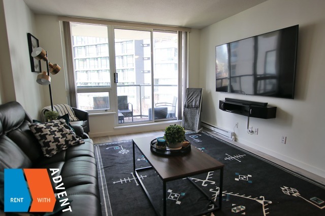 Fully Furnished 5th Floor 1 Bedroom Apartment For Rent at 1212 Howe in Downtown Vancouver. 506 - 1212 Howe Street, Vancouver, BC, Canada.
