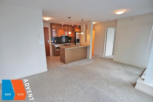 11th Floor Unfurnished Mountain View 2 Bed & Den Apartment Rental at The Melville in Coal Harbour. 1102 - 1189 Melville Street, Vancouver, BC, Canada.