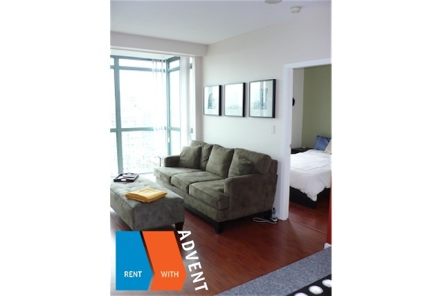 Unfurnished 1 Bed Apartment For Rent in Downtown Vancouver at 1188 Howe. 2205 - 1188 Howe Street, Vancouver, BC, Canada.