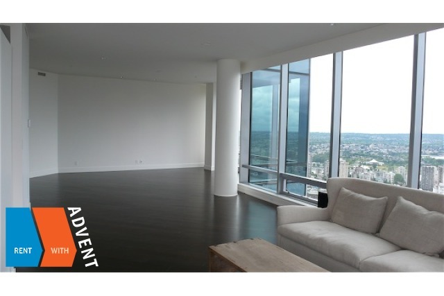 Shangri-La in Downtown Unfurnished 2 Bed 2.5 Bath Apartment For Rent at 5202-1128 West Georgia St Vancouver. 5202 - 1128 West Georgia Street, Vancouver, BC, Canada.