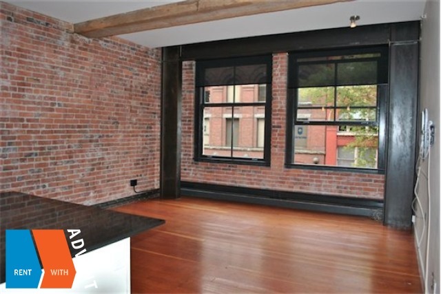 The Taylor Building in Gastown Unfurnished 1 Bed 1 Bath Loft For Rent at 205-310 Water St Vancouver. 205 - 310 Water Street, Vancouver, BC, Canada.
