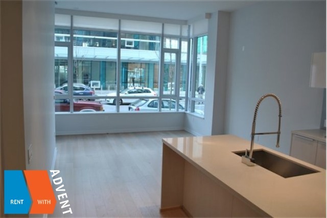 Kayak in Olympic Village Unfurnished 1 Bed 1 Bath Townhouse For Rent at 18 Athletes Way Vancouver. 18 Athletes Way, Vancouver, BC, Canada.