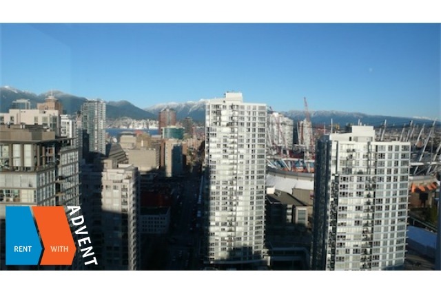 Landmark 33 in Yaletown Unfurnished 1 Bed 1 Bath Apartment For Rent at 3301-1009 Expo Blvd Vancouver. 3301 - 1009 Expo Blvd, Vancouver, BC, Canada.